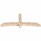 Ekena Millwork Bellingham Smooth Timber Gable Bracket, Douglas Fir, 84"W x 35"H x 5 1/2"D x 5 1/2"F, 10/12 Pitch GBW084X35X0606BEL00SDF - alternate 5